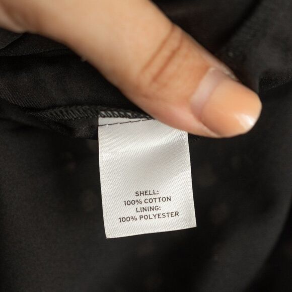 Black Halogen Perforated Pencil Skirt size 8 - Picture 9 of 9